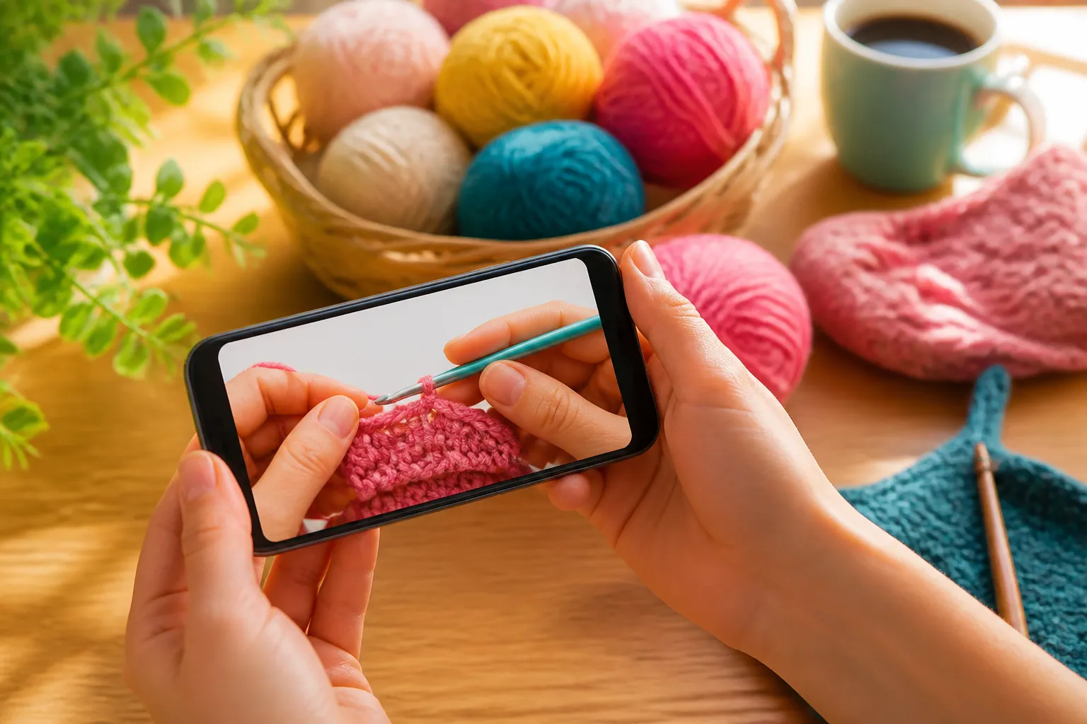 Crochê no Celular: Guia Completo de Pontos e Técnicas