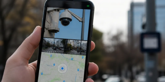 App para Ver Câmeras Próximas no Android