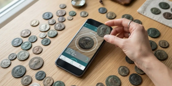 Aplicativo para Identificar Moedas Raras