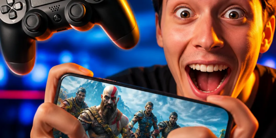 Desubra como jogar jogos de Video Game no Celular Grátis
