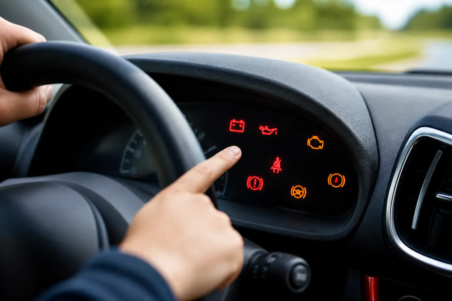 O Que Significam os Alertas Vermelhos e Amarelos do Seu Carro
